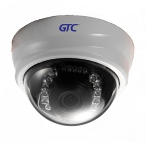 GTC-182M </br> 2MP HD Indoor Pan/Tilt IR/ICR Motion Tracking Dome IP Camera